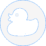 Hello. Logo-Icon-Duck-Left-fw